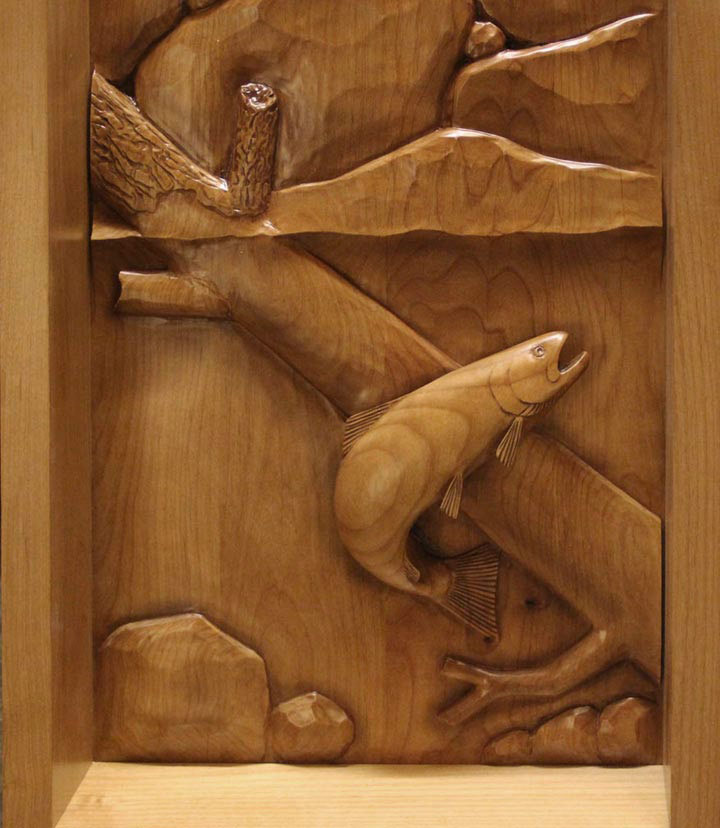 Relief Wood Carving