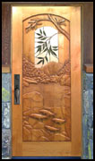 Fish River Carved Door