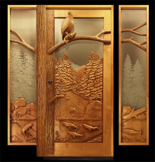 carved-eagle-door